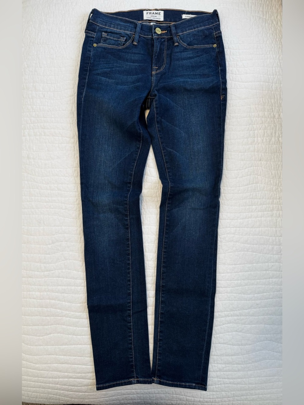 Frame Denim Le Skinny De Jeanne Deep blue Wash